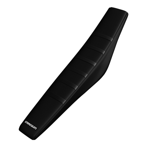 Suzuki DR650 96-25 BLACK/BLACK/BLACK Gripper Ribbed Seat Cover