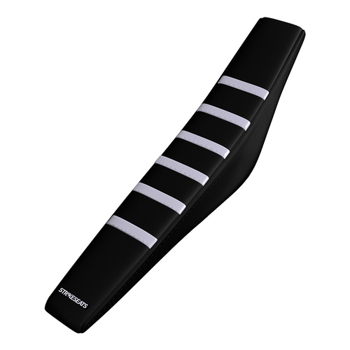 Electro & Co ETM RTR WHITE/BLACK/BLACK Gripper Ribbed Seat Cover