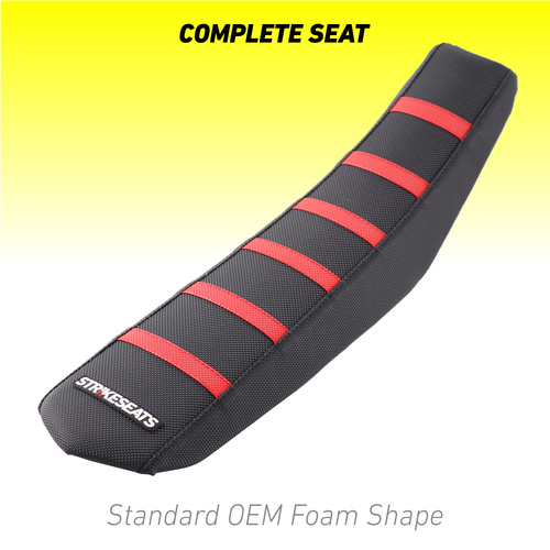 Honda CRF450R/CRF450RX 21-25/ CRF250R/CRF250RX 22-25 RED/BLACK/BLACK DESERT Complete Seat